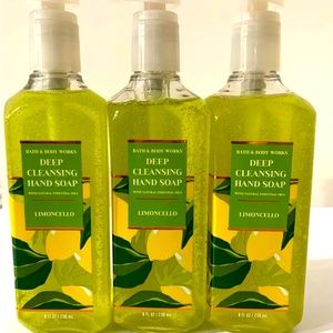 Bath and Body Works Limoncello Deep Cleansing Soap X 3
